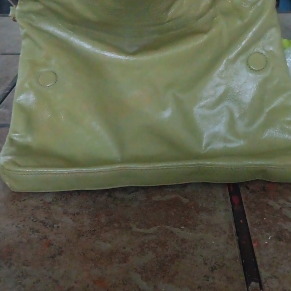 TORY BURCH OLIVE LEATHER THREE WAY HANDBAG - Picture 15 of 16